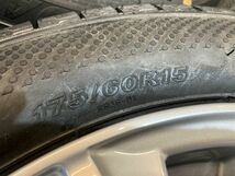 ◆1000円～売切!! ウェッズ ジョーカー 15×5.5J+42 100/4H KENDA KR36 175/60R15 19年製造 バリ溝!! アクア/ノート/キューブ/スイフト他_画像7