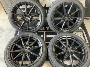 ◆冬用SET!! トヨタ GR86 純正 18×7.5J+48 100/5H ヨコハマ IG60 225/40R18 新品スタッドレスタイヤ付き 23年製造 ホイール美品!! BRZ