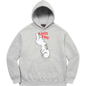 Supreme UNDERCOVER Anti You Hooded Sweatshirt 23SS シュプリーム アンダーカバー スウェット パーカー Heather Grey Mサイズ