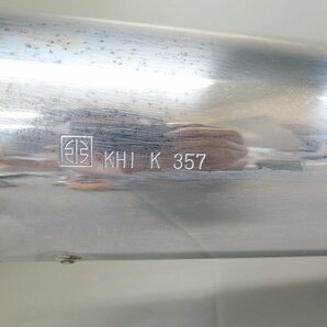 ●ゼファー400χ カイ (ZR400G) 純正 マフラー KHI K 357 サイレンサー K357 231023DJ0056の画像4
