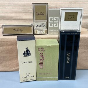 香水７本まとめ ☆ほぼ満タン パルファム/parfum EDT　エルメス　アルマーニ　ランバン　PARFUM JOY ジバンシー　エスティーローダー　