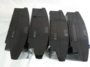本体 4台セット CECHA00 ×4 初期型 プレステ3【ジャンク】PS2ソフト 対応モデル