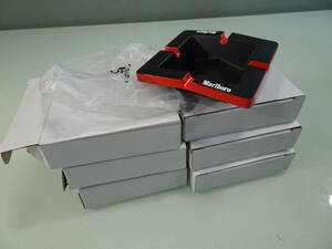 Marlboro/ Marlboro ashtray smaller 6 piece set unused storage goods not for sale retro that time thing 