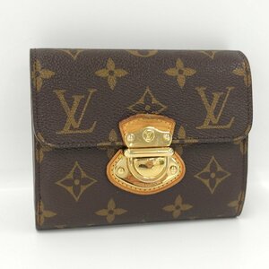 ●ルイヴィトン LOUIS VUITTON ポルトフォイユ・ジョイ 三つ折り財布 イニシャル入り モノグラム M60211[Jコレ]870 T