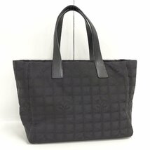 ●シャネル CHANEL ニュートラベルライントートMM ブラック A15991[Jコレ]962 T_画像1