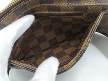 【中古】LOUIS VUITTON ジェロニモス ボディバッグ ダミエ エベヌ N51994_画像9