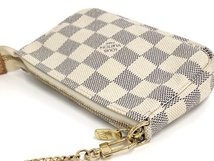 【中古】LOUIS VUITTON ミニポシェット アクセソワール アクセサリーポーチ ダミエ アズール N58010_画像3