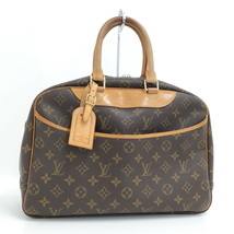 【中古】LOUIS VUITTON ドーヴィル ボーリングヴァニティ ハンドバッグ モノグラム M47270_画像1