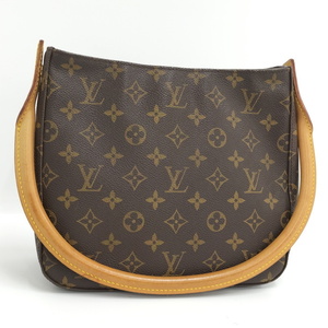 【中古】LOUIS VUITTON ルーピングMM ワンショルダーバッグ モノグラム M51146