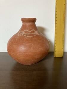 土偶　土器　縄文土器　装飾　中期　かめ　考古史料　複製品 レプリカ　花瓶 壺　教材