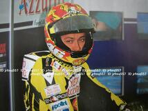 agv X-VENT バレンティーノ ロッシ 選手 レプリカ ヘルメット 未使用品 内装修理済 洗浄済み Valentino Rossi 2001 スモークシールド付 _画像9