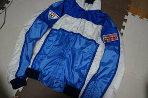 当時物 南海部品 ジャケット ジャンバー 南海 プロ・レーシング NR NANKAI サイズM 青/白 廃版 激レア