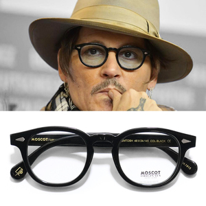 新品未使用☆ MOSCOT モスコット LEMTOSH レムトッシュ ウェリントン眼鏡 メガネ Black ブラック 46-24