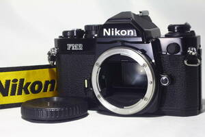 B319◆かなりおすすめの美品！CEマーク入り！◆ Nikon ニコン New FM2 ブラックボディ CEマーク