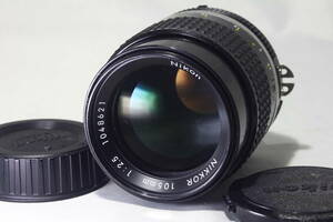 B211◆かなりおすすめ！SIC仕様1048xxx番！動作良好！光学良好！◆ Nikon ニコン Ai-s 105mm F2.5 SIC仕様1048xxx番