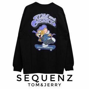 値引中　【SEQUENZ 】TOM&JERRY（トムとジェリー)　ジェリーロングTシャツ