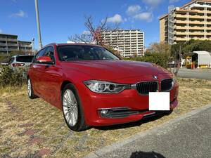 出品価格が総額H27BMW320Dツーリングラグジュアリー5万千ＫＭオプション多数ミラー３角ACC追従ワンオーナーTV極上車/検R7/11完璧Ｄ整備