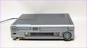 SONY Hi8/S-VHS Wデッキ 【 WV-ST1 】 CD版説保証付完動美品