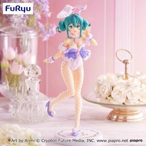 在庫4【新品未開封】初音ミク BiCute Bunnies Figure 白うさぎ ラベンダーver. / HATSUNE MIKU Figure フィギュア バニー