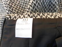Christian Dior　クリスチャン・ディオール　ジャケット・スカート　セットアップ　千鳥格子　美品　サイズ11_画像7