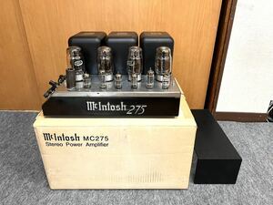 McIntosh マッキントッシュ MC275 パワーアンプ 真空管 