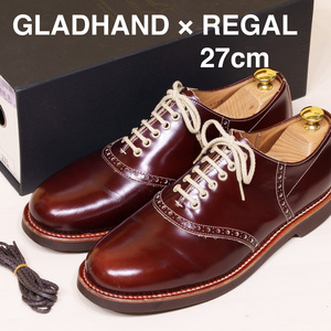 グラッドハンド × リーガル サドルシューズ 606S サイズ27cm GLAD HAND REGAL