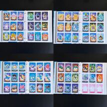 362枚 (222枚フルコンプ ＋140枚) ポケモン ずかんカード 上巻 下巻 AG カードダス 専用ファイル pokemon zukancard carddass complete_画像8