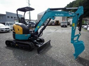 ◎クボタ　ミニ油圧ショベル　U-30-6　350hr　中古　長野県　★引取可★