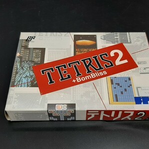 テトリス2 TETRIS II【美品】【動作確認済み】ファミコン FC 右1段 箱付き【同梱可能】ケース ソフト 希少 レア カセット ゲーム＋Ｂｏｍｂの画像3