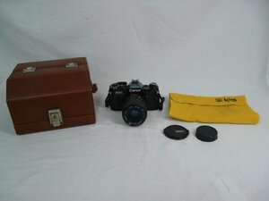 キャノン cannon AE-1 ブラック OSAWA MC 1:3.5-4.5 35-70㎜ フィルム 一眼レフカメラ フォーカス 現状品 YJ36