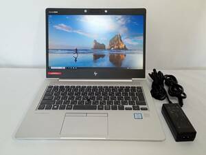 HP EliteBook 830 G6 (Core i5-8265U@1.6GHz/メモリ8GB/SSD 256GB/13.3インチ 解像度:1920×1080FHD)