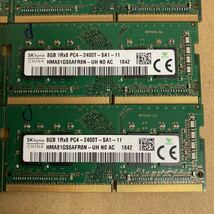 L197 SK hynix ノートPC メモリ　8GB 1Rx8 PC4-2400T 16枚_画像7