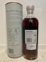 1円スタート 送料無料 アラン 18年 シングルモルト スコッチ ウイスキー 新品未開栓箱付 700ml 46% Arran 18 Single Malt Scotch Whisky _画像3