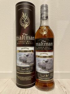 1円〜 送料込 ウィリアムソン 8年 2012 モルトマン 新品未開栓箱付 ラフロイグ 700ml 55.2% WILLIAMSON MALTMAN FOR THE ULTIMATE SPIRITS