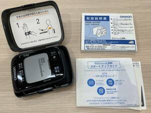FS488 OMRON オムロン 自動血圧計 HEM-6310シリーズ HEM-6300F 手首血圧計 現状品
