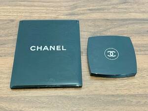 FS669 CHANEL シャネル ハンドミラー セット おまとめ 計2点 手鏡 ブラック 黒 現状品