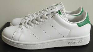  almost new goods Stansmith 2008 year made JP26.5cm Japan limitation glass leather made for japan 020875 white × green production end natural leather adidas stansmith