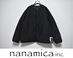 【即決】新品 nanamica ナナミカ リバーシブル ダウン カーディガン XL SUAF269 ブラック ★