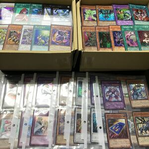 遊戯王 まとめ売り 引退品 キラシート付き yugioh キラ大量 大体1000枚ほど 人食いや虫などレアカード