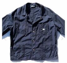 90’s POLO RALPH LAUREN Railroad Jacket XL navy ポロラルフローレン ノースフェイス　パタゴニアカバーオール古着vintage ビンテージ　_画像5