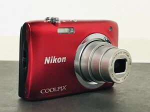 外観美品 Nikon COOLPIX A100 ニコン デジタルカメラ デジカメ 簡易動作確認済み 難あり ジャンク ③