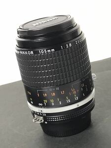 Nikon Micro-NIKKOR 105mm 1:2.8 250296 ニコン ニッコール 単焦点レンズ 動作未確認 ジャンク ①