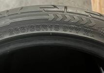 訳あり 半端品整理 NEOLIN ネオリン ネオレーシング 2022年製造 265/35R18 97Y XL トレッドウェア 320 4本価格 練習 ドリケツ用に_画像6