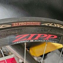 ピスト用 　ZIPP　ジップ　カーボンホイール　40mmハイト　デュラエース　ハブ　チューブラー　21MM　競輪　固定_画像7