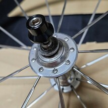 zipp　ジップ　カーボンホイール　フロント　18h　dt-swiss　エアロスポーク　固定　ピスト　競輪　ロード_画像6