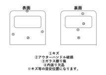 ☆ダイハツ　LE-S320V　ハイゼット　バックドア　リアドア　リアゲート　カラーS31　シルバー☆F26908_画像8