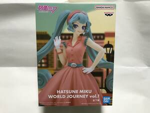  Hatsune Miku *HATSUNE MIKU WORLD JOURNEY vol.1 фигурка 