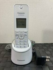 Panasonic/パナソニック/デジタルコードレス電話機/KX-FKD550-W/充電専用アダプタ/VE-GZS10-W/格安処分 