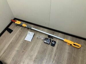 3980 中古 KYOCERA 京セラ 充電式 ポールチェンソー 18V 剪定 動作確認済み 千葉県船橋市三咲 手渡し可