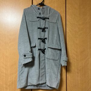 vis ダッフルコート グレー フリーサイズ